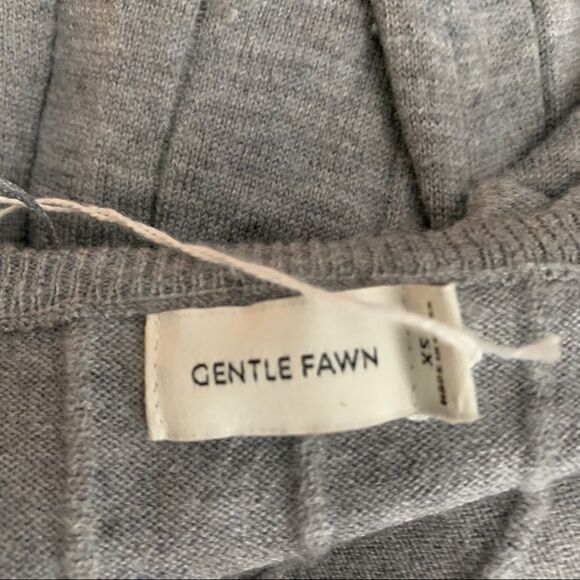 Mercantile “Gentle Fawn “ Aberdeen Sweater Heather Gray XS - Picture 4 of 9